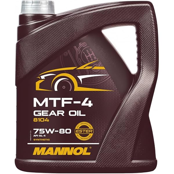 MANNOL Extra Getriebeoel 75W-90 API GL 4/GL 5 LS, 4 Liter : Amazon  