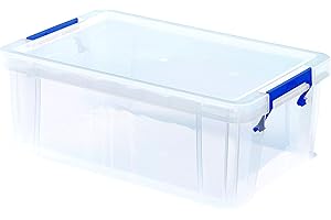 ‎BANKERS BOX BANKERS BOX ProStore Aufbewahrungsbox mit Deckel 10 Liter aus Plastik (Innenmaße 14 x 34 x 21.5cm), 1 Stück