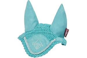 LeMieux Toy Pony Fly Hood - Morbido camoscio orecchie - adatto per bambini dai 3 anni in su - Lagoon