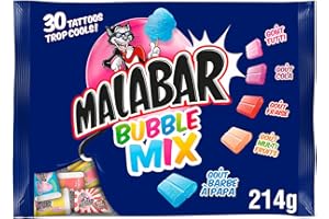 VIDAL Malabar Chewing-gum Bubble Mix 214 g