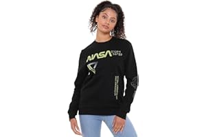 Cotton Soul - NASA - National Space Admin - Sudadera para mujer - Blanco