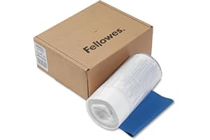 Fellowes CRC36053 - Pack 100 bolsas de residuos para destructora, capacidad 34 litros