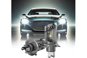 NUROTA H4 Halogen Car Bulb - 12V 60/55W, Low Beam, H4 Bulbs with Approval, H4 Bulb for Car, H4 Headlight Bulb, High Quality for Safe Driving Comfort - 6500K