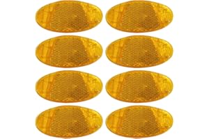 Quesuc Catarifrangenti Bicicletta Catarifrangenti Raggi Ruota,Catarifrangenti Sicurezza Bicicletta Decoration 8pcs Catarifrangenti Raggi Catarifrangenti Sicurezza Bicicletta Sicuro attenzione