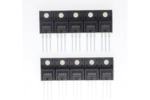 HUABAN (Paquet de 10) MBRF20100DT (MBRF20100CT MBRF20100 MBR20100) 20A 100V TO220F Redresseur Schottky de puissance à encapsulation plastique