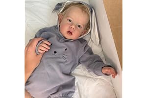 MAIHAO realistyczne lalka reborn lalki chłopiec silikon lalka realistic toddler jak prawdziwy Dziewczyny 55 Cm