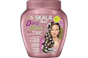 -SKALA EXPERT- MASCHERA/BALSAMO, CREMA STYLING o CO WASH "Dona" -1000ml- 100% VEGANO - Oli vegetali che aiutano a rinforzare e donare lucentezza ai capelli. ADATTO AL METODO CURLY