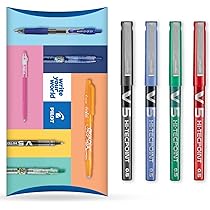 Set 8 Penne Pilot V5 Hi-Tecpoint 0.5 Mm | Colori Assortiti | Inchiostro Fluido E Preciso - Foto 6