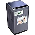 STAR TRACK 8 kg Top Loading Automatic Washing Machine, ESMA 4 Star Energy-Saving, Titanium, Model SW-800ATT1-SK(T) [1 Years Full Warranty]