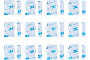 CRVICV Adhesive Replacement Tape Compatible with SimpliSafe Entry Sensor – Pre-Cut, No Cutting Needed, Easy Installation, Pack of 12 Sensor Pads & 12 Magnet Pads