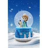 Işıklı M&uuml;zikli Frozen Kar K&uuml;resi