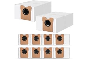 FENKABS 10 Stück Staubbeutel für Eufy Omni C20 / C10 Saugroboter, Großem Fassungsvermögen Staubsaugerbeutel Zubehör, Ersetzt T290A