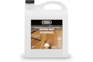 WOCA 511050A sapone per pavimenti in legno, naturale, volume da 5 litri