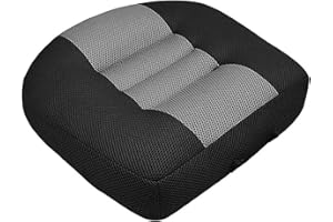 EVSHBEA Rehausseur VoitureAdulte, Coussin Rehausseur Voiture pour Conducteurs Courts, Portative Coussin siege voiture conducteur avec Poignée, Augmente Le Champ de Vision de 4,7 Pouces, 15.7 x 15.7 x 4.7 in