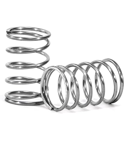 2 Stuks 304 Rvs Drukveer Terugkeer Lente Staaldraad Diameter 1.6 Mm Buiten Diameter 18-25mm Drukveer(70,25-01-1.6mm