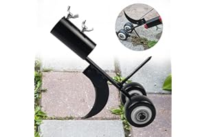 Miyobing Unkrautentferner, 2 in 1 Unkrautentferner mit Rädern, Unkrautabzieher, Unkrautentferner für den Garten, Praktische Werkzeuge zum Rasenjäten