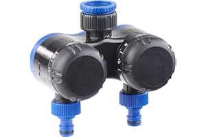 Minuteur darrosage mécanique 120 minutes - 2 sorties [Royal Gardineer]