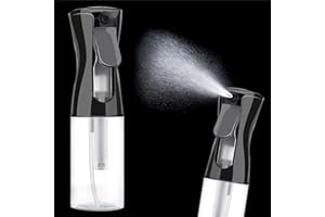 XPOOP Sprühflasche Haar Wasserspray Sprühflasche Friseursprühflaschen Kontinuierliche Wasserflasche Mister Wassersprühflasche Feiner Nebel für Pflanzen, Frisuren, Garten(200ML)