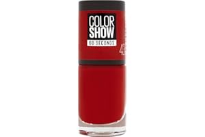 MAYBELLINE NEW YORK GEMEY MAYBELLINE Colorshow Vernis à Ongles 43 Red Apple