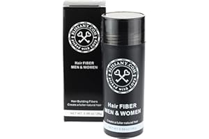 BLISSANY Hair Fibers - Haarverdichtung - Schütthaar -Streuhaar - Haarpuder - Haarfasern für Männer und Frauen - sofort wieder dichtes Haar, 28g (Braun)