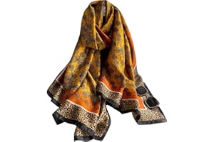 MAIRY Schals & Tücher für Damen Seidenschals Damen Seide Leicht Seidentuch Silk Schal Halstuch Tuch Geschenk Frauen SD180
