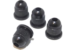 SWM Four bass guitar string ferrules in black finish