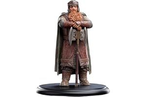 Weta Workshop Pequeña polystone – El Señor de los Anillos Trilogía – Gimli, Hijo de Gloin – Mini Estatua