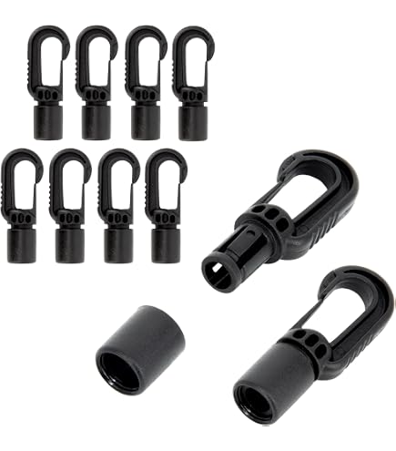 Camping-Seil Mit S-Haken – 6 Mm Oder 10 Mm, Hebebügel Für Pavillon, Markise & Zelt, Kunststoffbeschichtet, Rostfrei, Bis 220 Kg Traglast