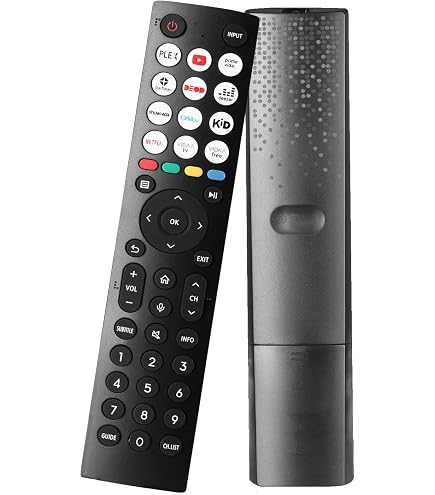 EN2AK27H Telecomando di ricambio -VINABTY EN2AK27H TV Telecomando per Hisense Smart 4K TV H43N5300 H43N5305 H43NEC5205 H55N5300UK H55N5305 H65N5300 H65N5300UK H65NEC5205 Remote Controller con Netflix