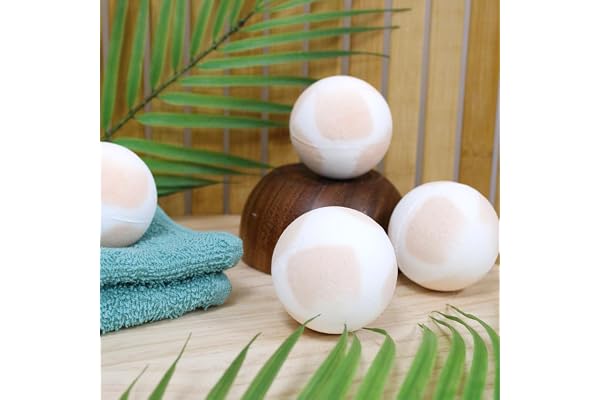 French Tendance - Bombe de Bain Moussant - Relaxation Détente - Cadeau Femme - Bien-Etre - Senteur Coco - Bicolore - 1 x 60 grs - Ambiance Aromatherapie