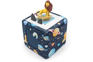 Taladad für Toniebox Bezug, Schutzhülle Case Schutzfolie,Schutzcover Bezug for Toniebox Speaker Hülle Bezug Toniebox Starter Zubehör Schutzhüllen (Sterne)