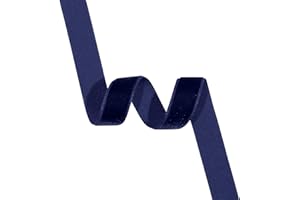 SYNYEY C'est Joli! Ruban Velours Bleu Marine 7 mm