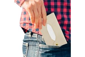 Rianpesn Porte-mouchoirs – Pochette pour serviettes en papier pour petits sacs, rangement simple et élégant pour la maison, les déplacements et les camping-cars