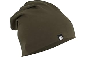 STARK SOUL Męska czapka beanie, khaki, jeden rozmiar