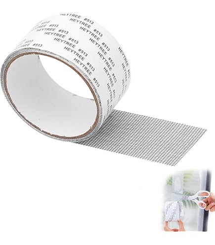 Nastro Ripara Zanzariere In Alluminio - 54.8m X 5cm, Adesione Forte, Impermeabile - Foto 9
