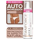 NYK1 TanForce Self Tanning Foam for a Streak-free Tan | 250 ml | Gradual Self Tanning Lotion for Face &amp; Body - Fast Drying &amp;