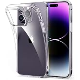 Transparent and Yellowing Resistant Silicone Case Compatible with Udilla iPhone 12 Pro Max, Extra Thin and Soft Model (iPhone 12 Pro M