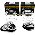 (2-Pack) Falcon Legend Bubble Glass & O-Ring Bundle Compatible with HorizonTech Falcon Legend by Northern Vape