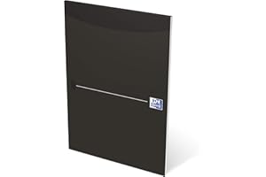 ‎OXFORD Oxford Briefblock A4 kariert, 50 Blatt, schwarz, 10 Stück