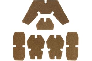 Aoutacc Coussinets de Casque Airsoft, Kits de Rembourrage en Mousse de Remplacement de Casque Ensemble Accessoires Tapis pour Casque Rapide/Mich/ACH/USMC/PASGT