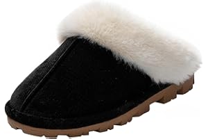 JOMIX Kapcie damskie zimowe kapcie damskie zimowe domowe futro miękkie futrzane kapcie ciepłe