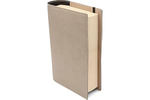 BOOKBUDDY Paperback Book Protector, Stone