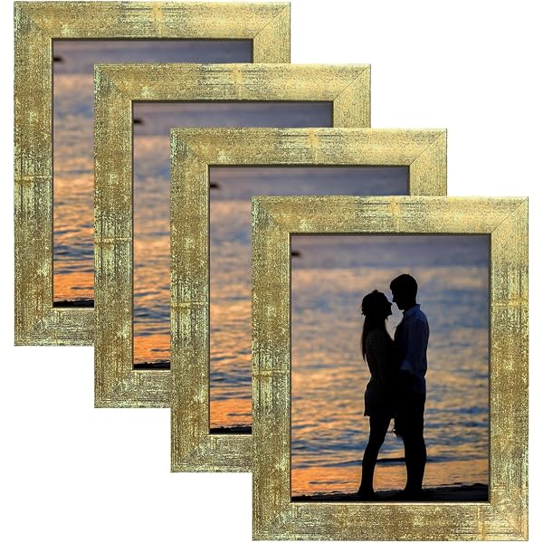 StealStreet SS-A-64008 Hand Painted Glass Photo Picture Frame