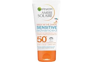 Garnier ambre solaire, factor de protección solar 50 protector solar para bebe - 50 ml