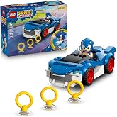 LEGO Sonic the Hedgehog Sonic: Şimşek Araba 77117 &ndash; 7 Yaş ve &Uuml;zeri &Ccedil;ocuklar i&ccedil;in Yaramaz Y&uuml;z Baskılı Sonic Minifig&uuml;r&uuml; ve 3 Al