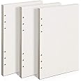 135 Feuilles A5 Quadrillées 5mm - Recharge Pour Classeur 6 Anneaux, Papier 100g/m² Doux Pour Bullet Journal, Notes