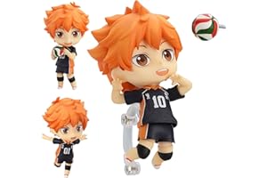 Xinchangda Haikyuu!! Estatua de pie Anime Shoyo Hinata/Tobio Kageyama Q Versión Figuras de acción Personaje de dibujos animados Estatua de PVC Modelo Decoración de escritorio