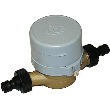 GARDENA Water Smart Flow Meter: Practical water meter for attachment to