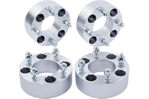 DCVAMOUS 4PC 4x110 ATV UTV Wheel Spacers 2 Inch with 10x1.25 Studs 74.1mm Center Bore Compatible with Honda Yamaha-Suzuki-Kawasaki Rancher Foreman Grizzly Big Bear 300 350 400 King Quad 450 500 700