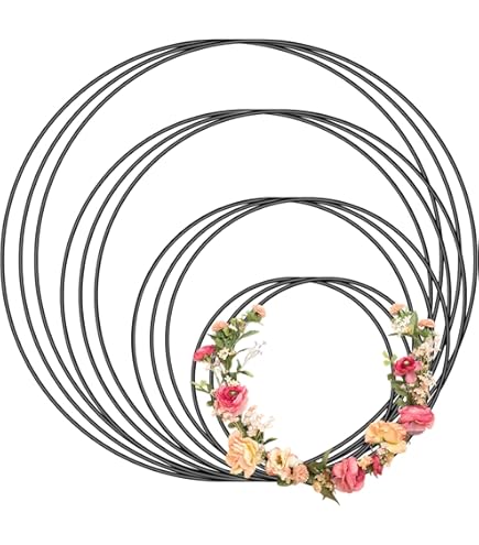 Pack of 10 Metal Rings for Crafts Decoration Macrame Rings Pack of 10 Metal Rings for Crafts Decoration Macrame Rings